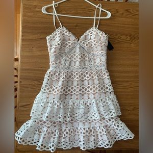 Lulus white dress